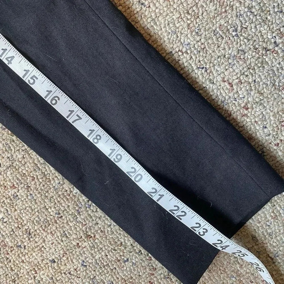 Linea Dome Mens S Black 2-Button Blazer Jacket 3 Pocket Linen Cotton Blend Light - Picture 3 of 8